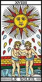 tarot numerologie 19 soleil the sun