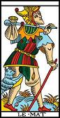 tarot numerologie 21 mat-fou the mad fool