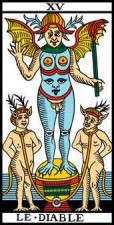 tarot numerologie 15-XV-Diable